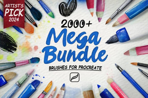 2000 Procreate Brushes: The Ultimate Toolkit for Digital Artists