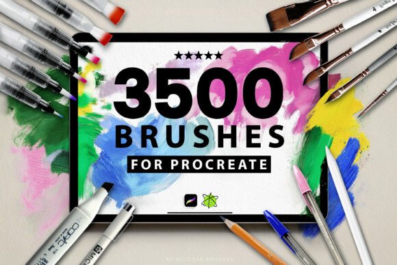 3500 Procreate Brushes Ultimate Pack: A Comprehensive Digital Art Resource