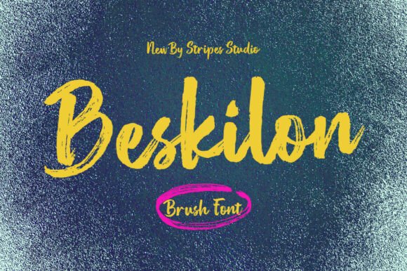Beskilon: A Playful Script Font for Modern Creative Projects