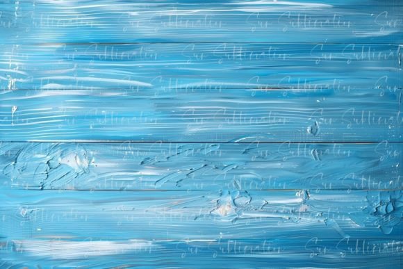 Blue Textured Wooden Background Design Guide