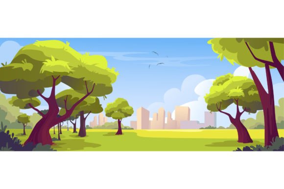City Park Cartoon Background: A Practical Guide for Designers