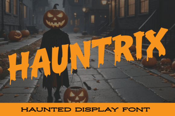 Hauntrix: The Perfect Font for Spooky, Attention-Grabbing Designs