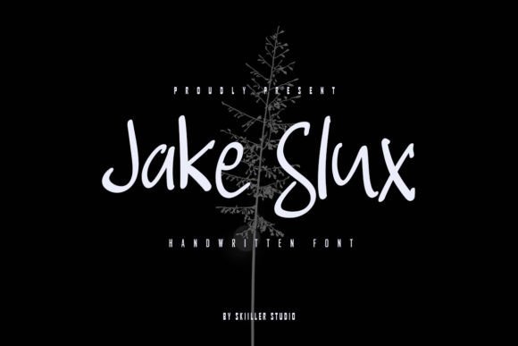 Jake Slux: A Stylish Handwritten Font for Modern Design