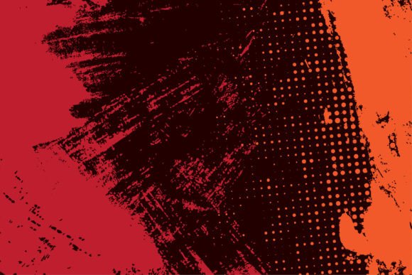 Mastering the Brush Horizontal Background Halftone Aesthetic in Modern Design