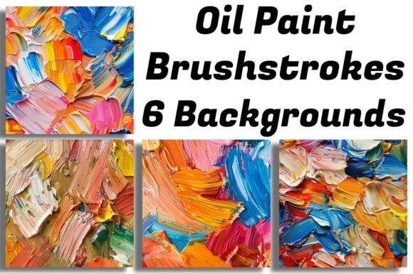 Oil Paint Brushstrokes: Bringing Texture and Depth to Digital Design