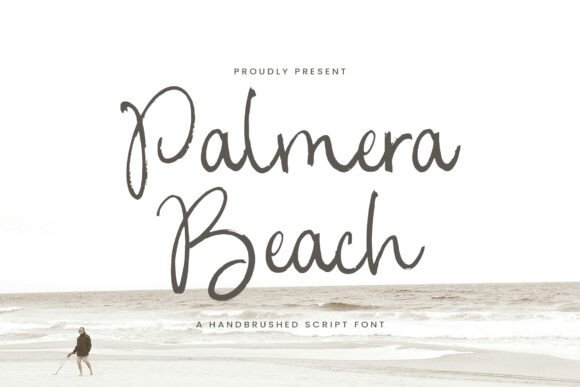 Palmera Beach: The Perfect Hand Brushed Script Font for Coastal Creativity