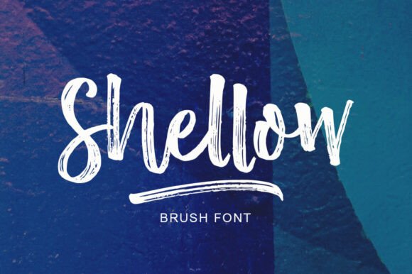 Shellow: A Casual Script Font with Character and Versatility