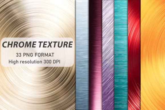 Shiny Metal Chrome Texture Backgrounds Guide