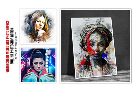 Understanding Mixed Art Photo Effect Hd Action