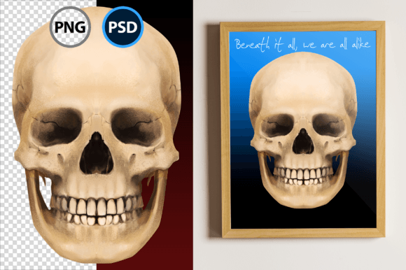 Unique Digital Skull Painting Art: An Evaluation