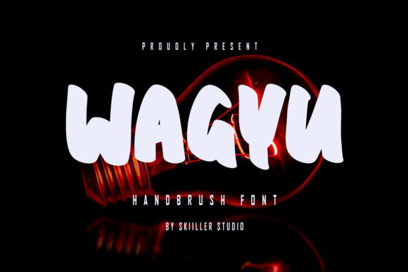 Wagyu: A Stylish Handwritten Font for Modern Design Projects